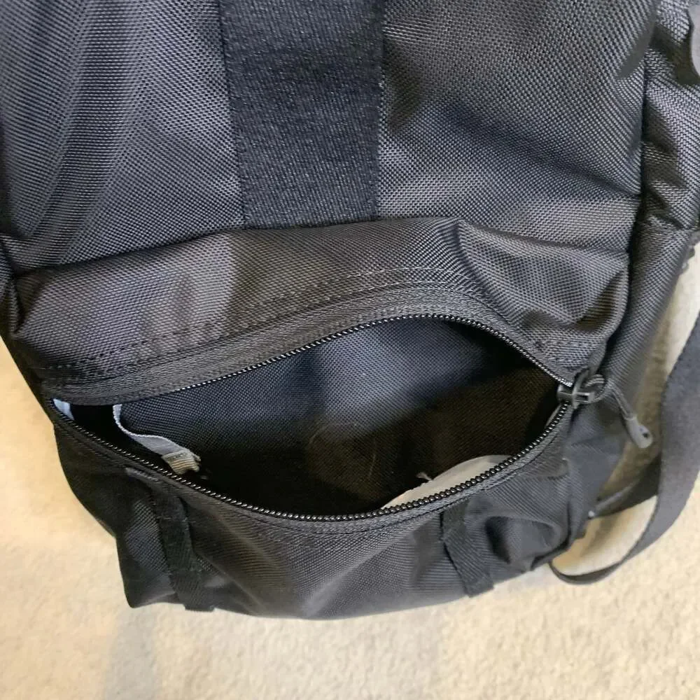 Sherpani Logan Mini Backpack - Black with Flower Embroidery
